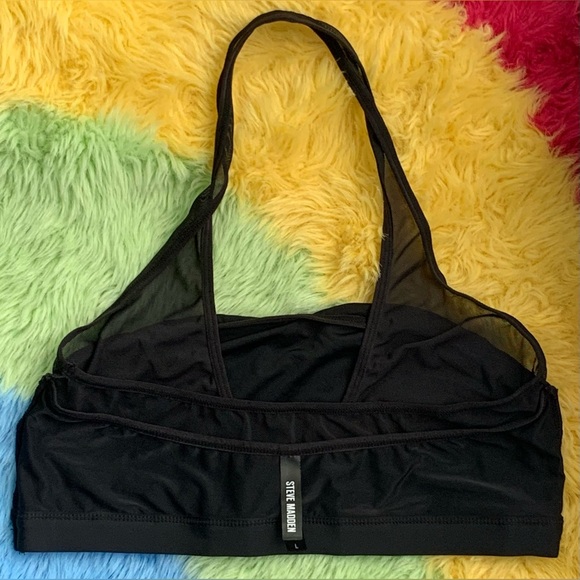 Excellent Condition, Steve Madden 2 Pack Halter Bralette w/ Bandeau Accent, Sz L - Picture 8 of 11